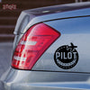 Sky Rider Pilot Badge for Cars