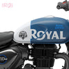 Durable Royal Enfield Shield Sticker