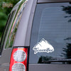 Stylish Globe Trotter Decal for Vehicles