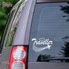 Explore the World Traveller Sticker