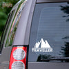 Traveller Life Badge for Bikes and Cars