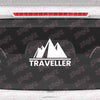 Traveller Life Badge for Bikes and Cars