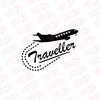 Bold Traveller Spirit Sticker for Cars