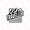 Nomad Life Decal for Passionate Travellers