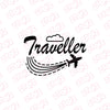 Explore the World Traveller Sticker