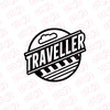 Roaming Free Traveller Emblem for Cars