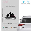 Traveller Life Badge for Bikes and Cars