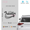 Explore the World Traveller Sticker