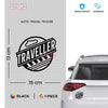 Roaming Free Traveller Emblem for Cars