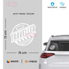 Roaming Free Traveller Emblem for Cars