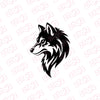 Wolf Head Emblem for Bold Drivers