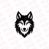 Alpha Wolf Decal for Road Safety