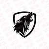 Fearless Wolf Badge for Vehicle Owners