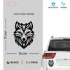 Majestic Wolf Design for Car Windows