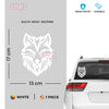 Majestic Wolf Design for Car Windows