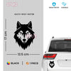 High-Quality Wolf Badge for Cars