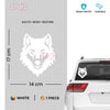 Wild Spirit Wolf Sticker for Adventure Seekers