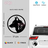 Wolf Trail Emblem for Nature Lovers