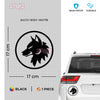 Mystical Wolf Design for Car Windows