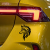 Stylish Wolf Badge for SUVs