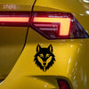 Fierce Wolf Design Sticker for Vehicles