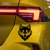 Lone Wolf Car Window Sticker