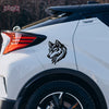 Howling Wolf Decal for Adventure Lovers