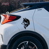 Wolf Head Emblem for Bold Drivers