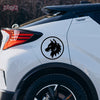 Mystical Wolf Design for Car Windows