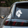 Bold Wolf Emblem for Cars and Bikes