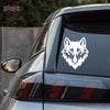 Lone Wolf Car Window Sticker