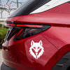 Fierce Wolf Design Sticker for Vehicles