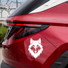 Wild Spirit Wolf Sticker for Adventure Seekers